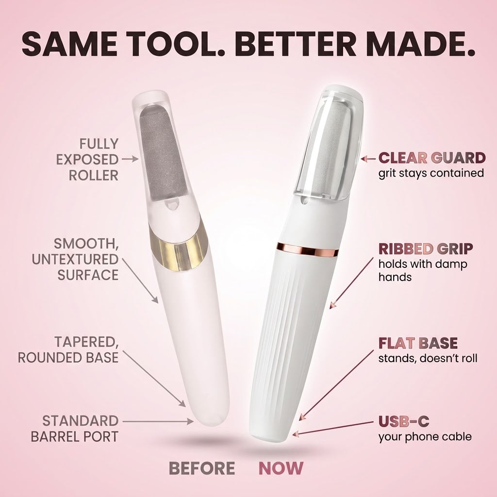 KYVÉRE Renew — Rechargeable Electric Foot Callus Remover
