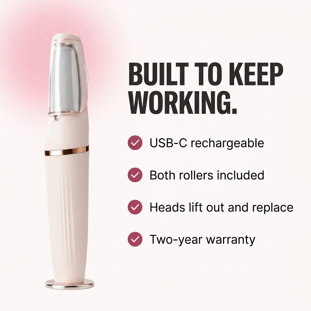 KYVÉRE Renew — Rechargeable Electric Foot Callus Remover